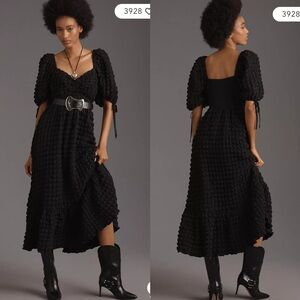 knee length dresses for ladies Yellow Pacific Tides Crochet Maxi Dress